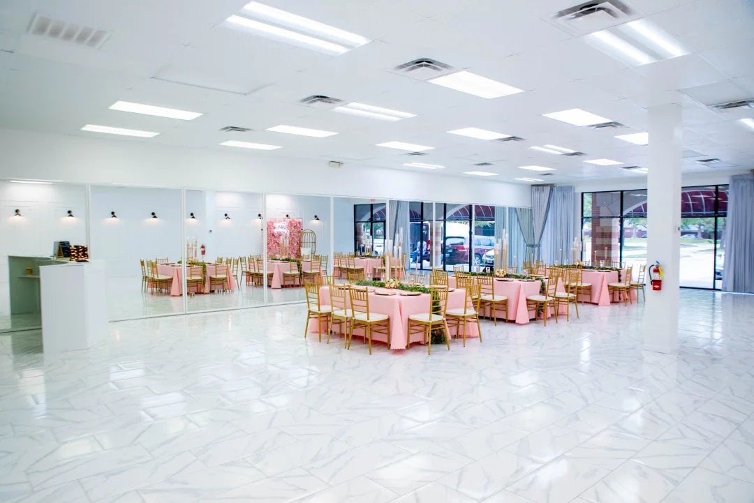 Beautiful event space setup